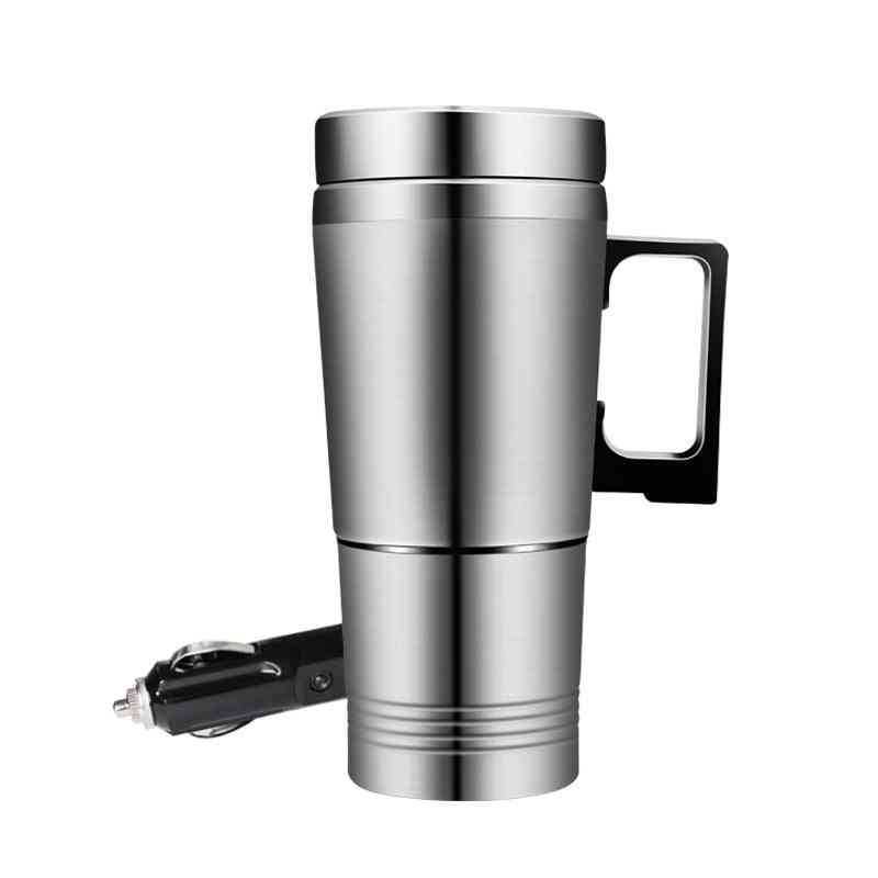 Car Based Heating Stainless Steel Cup Thermos Kettle