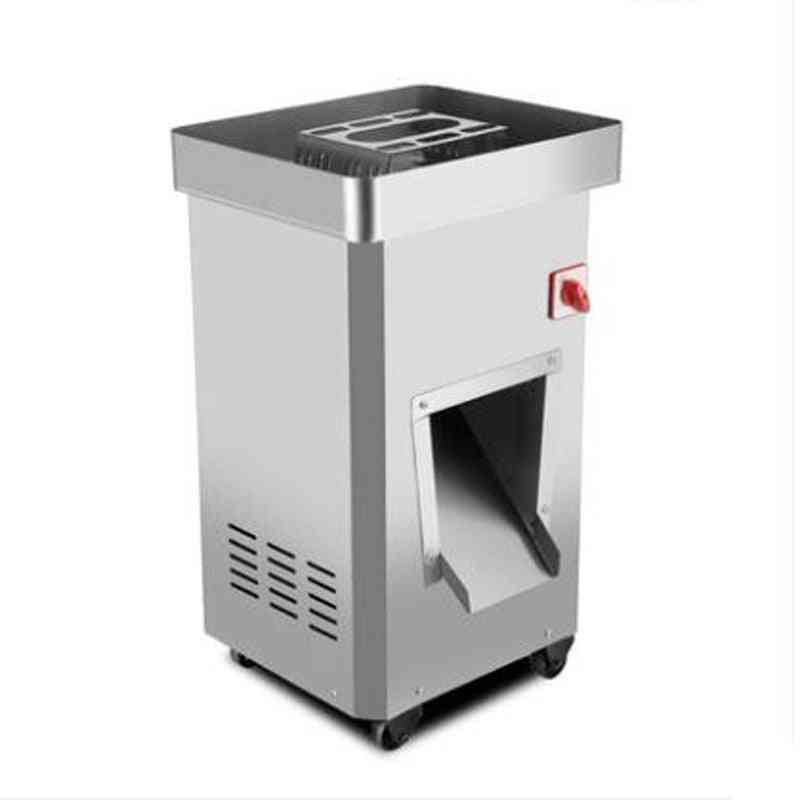 Vertical Meat Slicer, Stainless Steel, Electric Shred Slice Machine