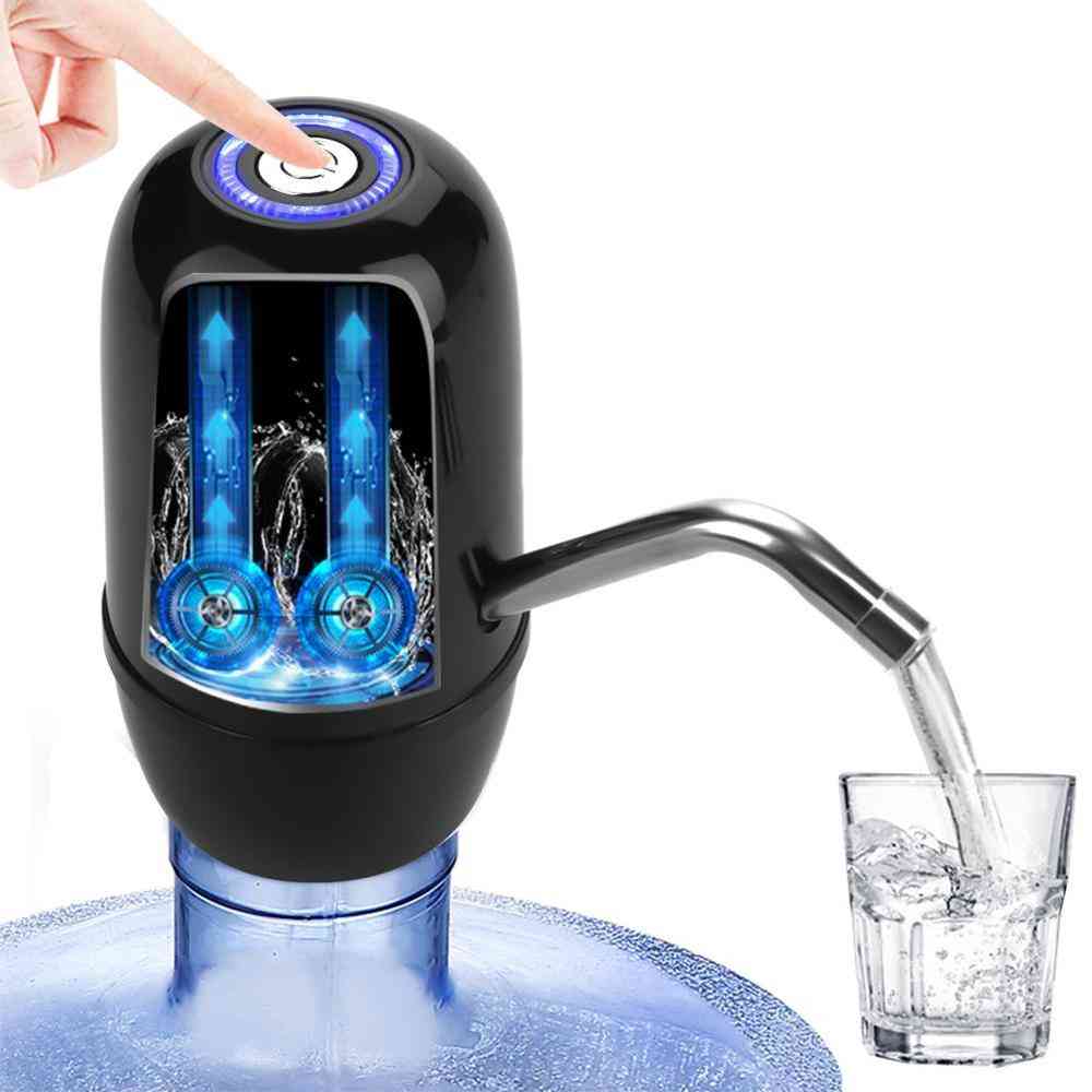 Usb Fast Charging Electric Automatic Pump Dispenser, Double Motor, Bottle Drinking Water For Home, Office