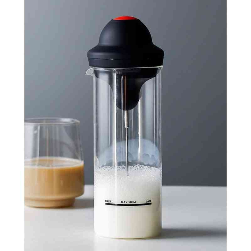 Handheld Electric Milk Frother Jug Cup
