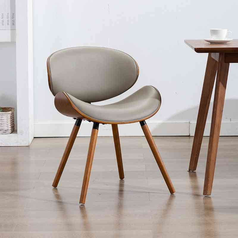 Chaises de salle à manger de luxe pour les meubles de maison chaise d'appartement en bois massif