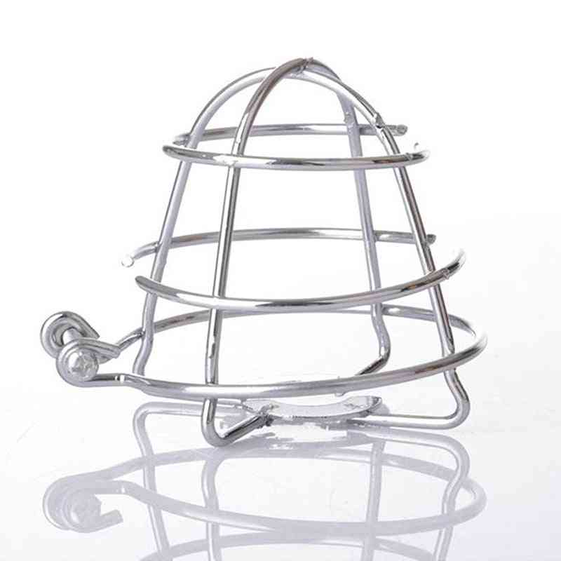Fire Sprinkler- Head Protection Frame, Recessed Chrome Plated Headcage