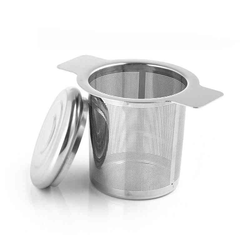 304 Metal Leak Tea Infuser, Stainless Steel Loose Leaf Strainer