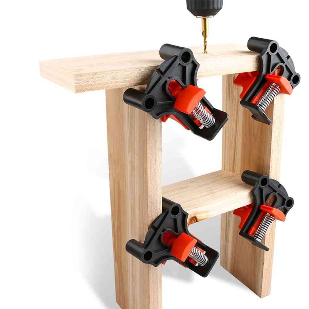 90 Degree Right Angle Clamp Fixing Clips Oodworking Hand Tool
