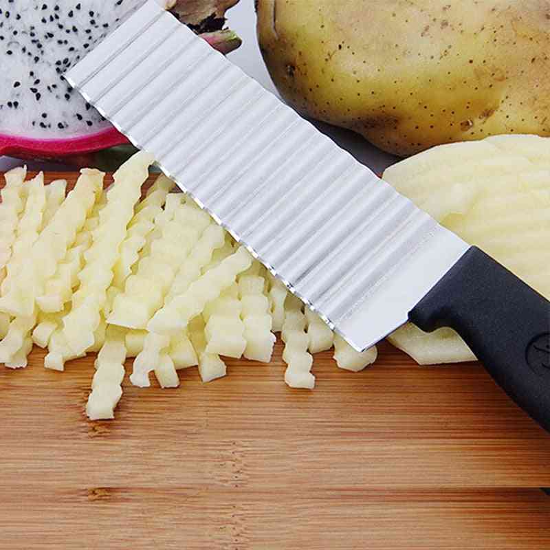 Potato French Fry Stainless Steel Knife Chopper