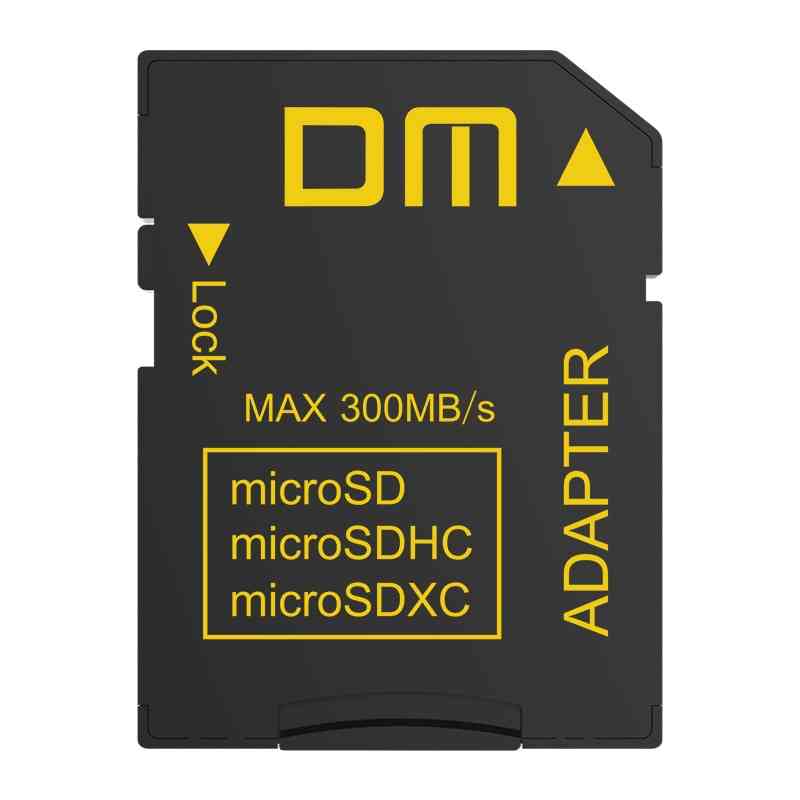 Dm Sd Adapter, Microsdxc Transfer Speed Can Up To 300mb/s