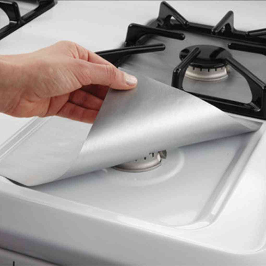 Protecteur de cuisinière à gaz revêtement de couverture de cuisinière tapis propre