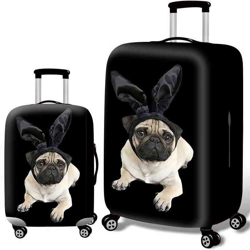 Animal Pattern Thicken Luggage Trolley Suitcase Protective Cover