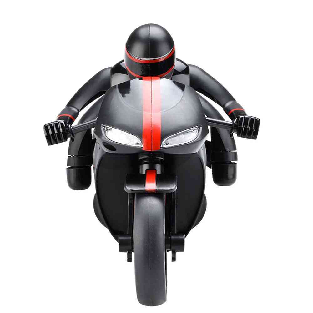 Mini rc motorsykkel med kult lys, motorsykkel modell leketøy, fjernkontroll drivmotor for gutt