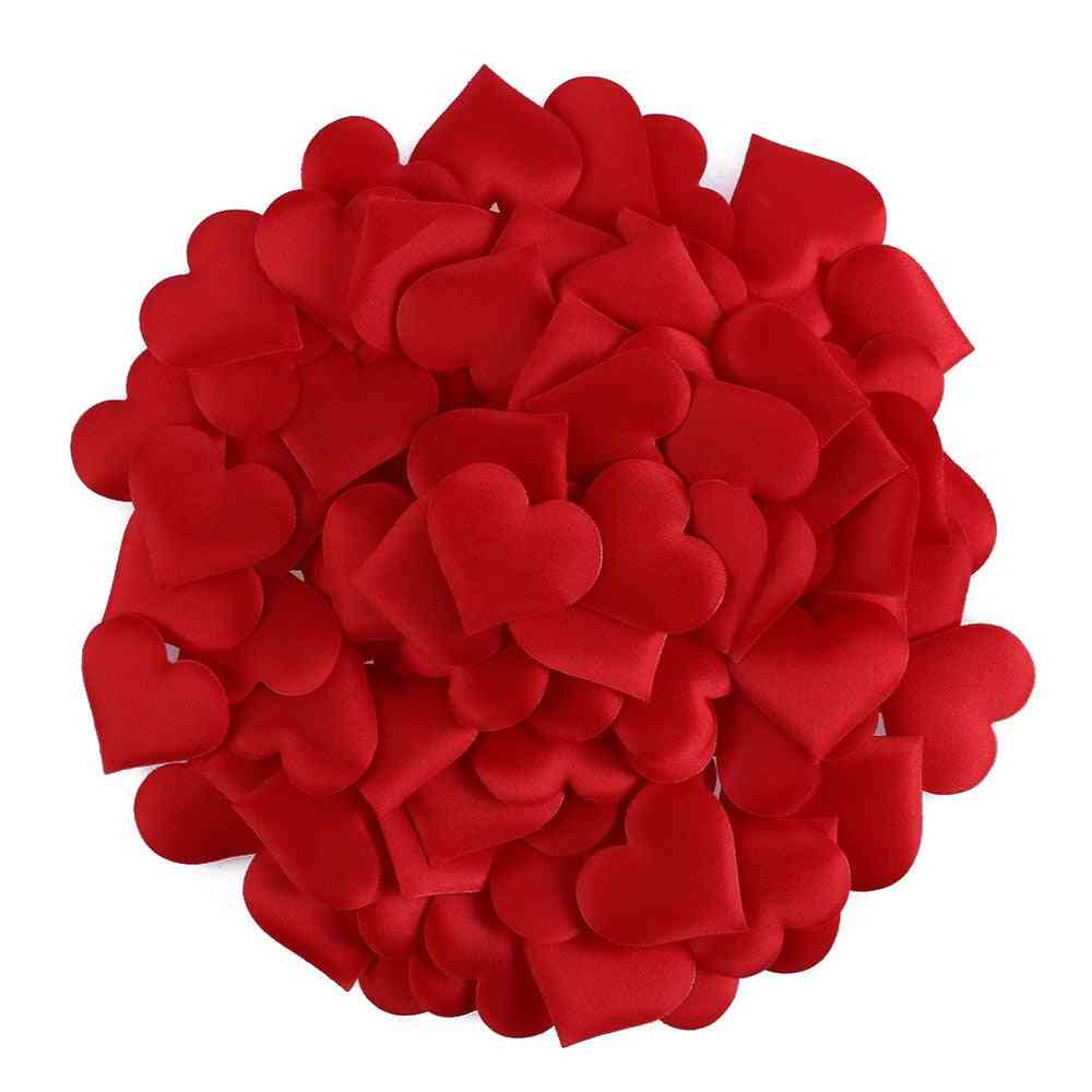 Love Heart Shaped Sponge Handmade Diy Petal For Decorative