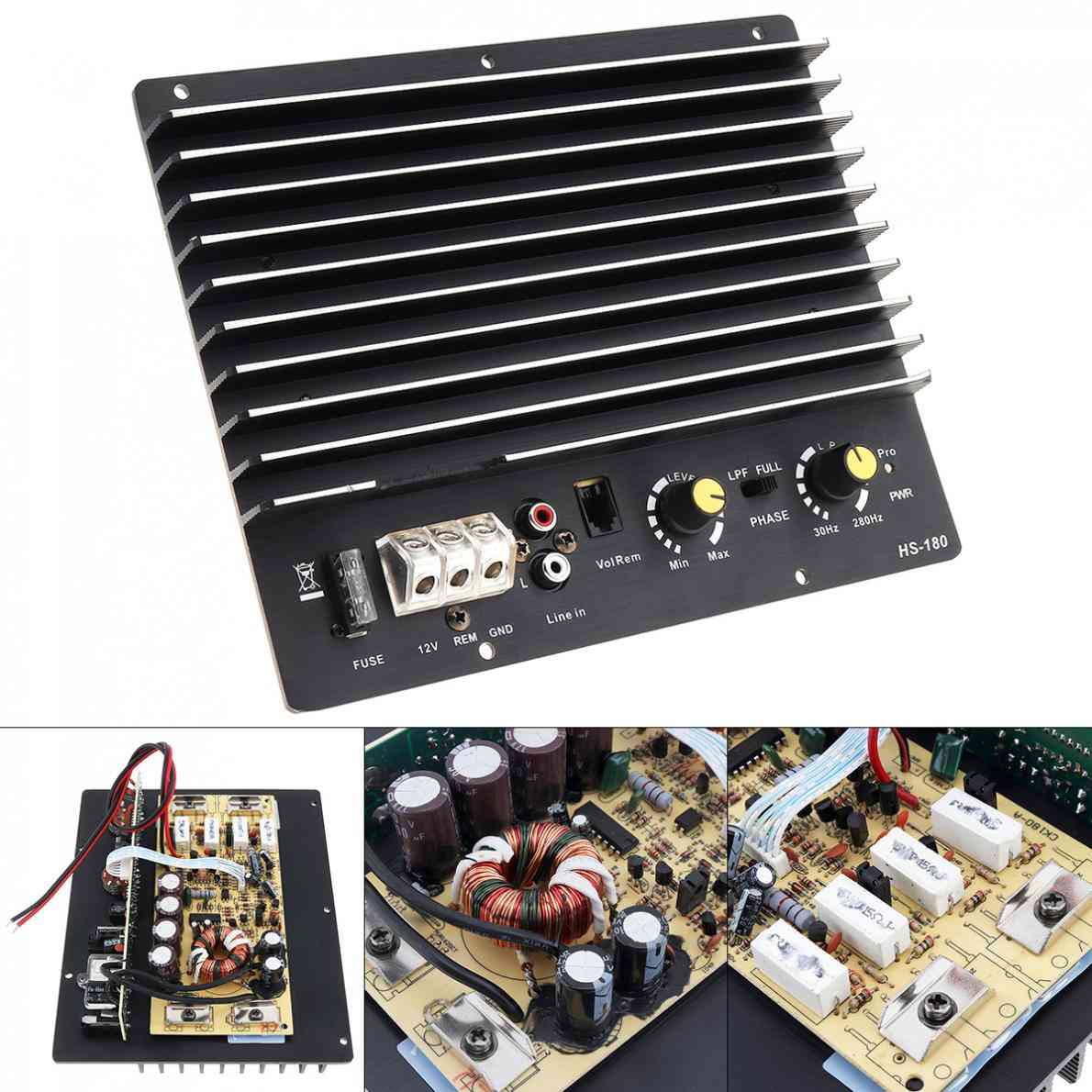 Powerful Bass Subwoofer Car Audio High Power Amplifier Board