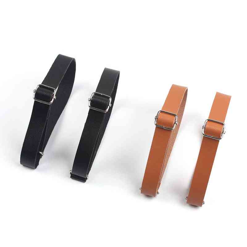 1.5cm Solid Color Elastic Armband Shirt Sleeve Holder  Adjustable Arm Cuffs Bands