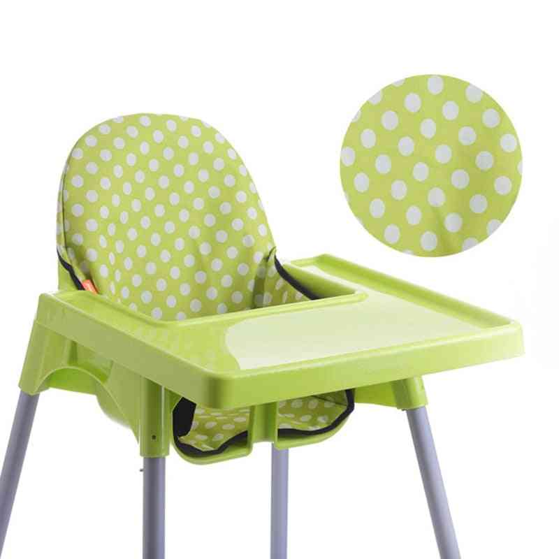 Siège de chaise haute imperméable pliable pour bébé