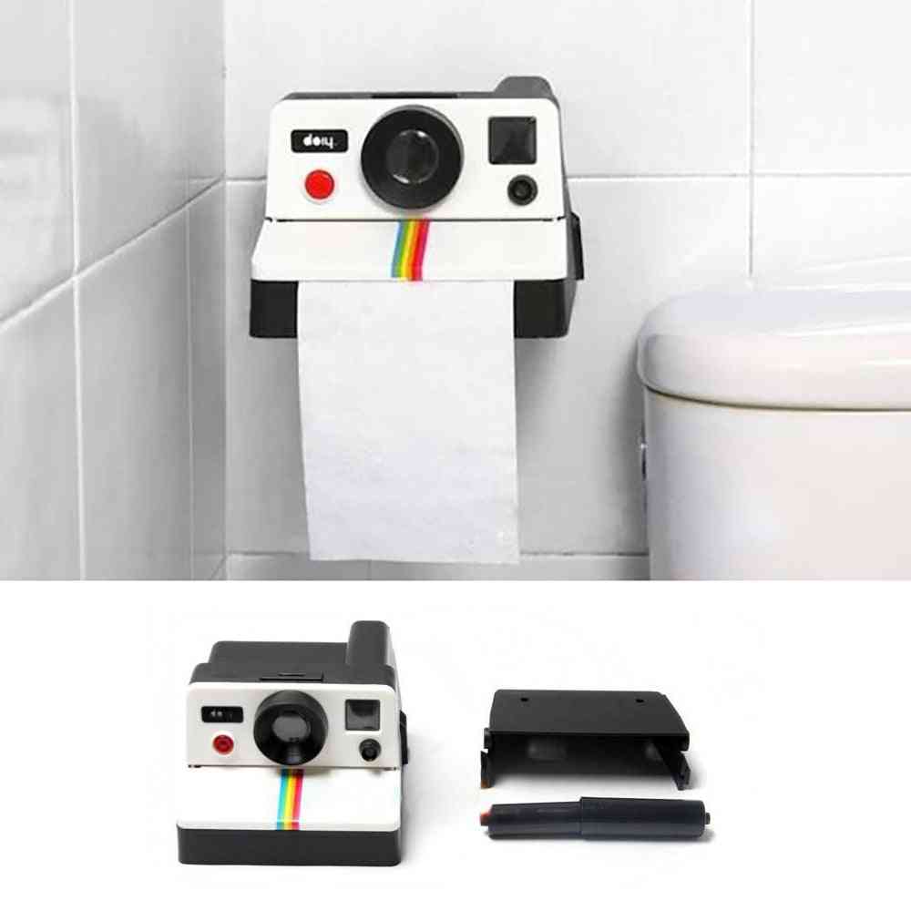 Creative Retro Polaroid Camera Shape Tissue Boxes