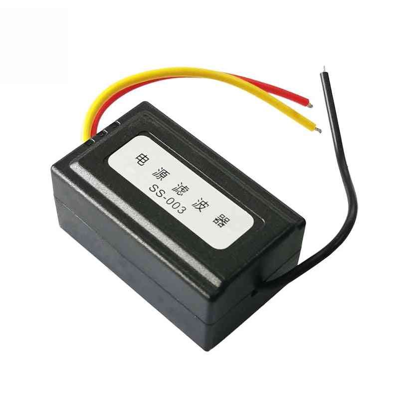 Dc 12v Power Supply Pre-wired Audio Power Filter For Car Vea22p Filtering