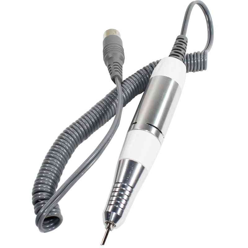 Professional Electric Nail Art Drill Pen Handle File Polish Grind Machine