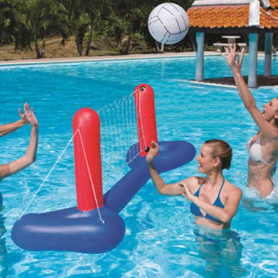 Swimming Pool Accessories Piscine Water Inflatable Volleyball Basketball Goal