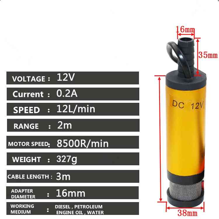 Portable Mini Dc Electric Submersible Pump