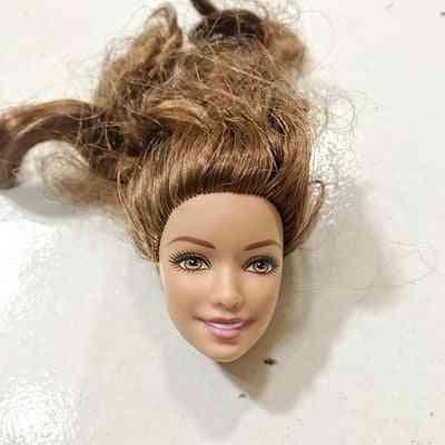 Barbi fej ajándék lány kollekció játék hajjal