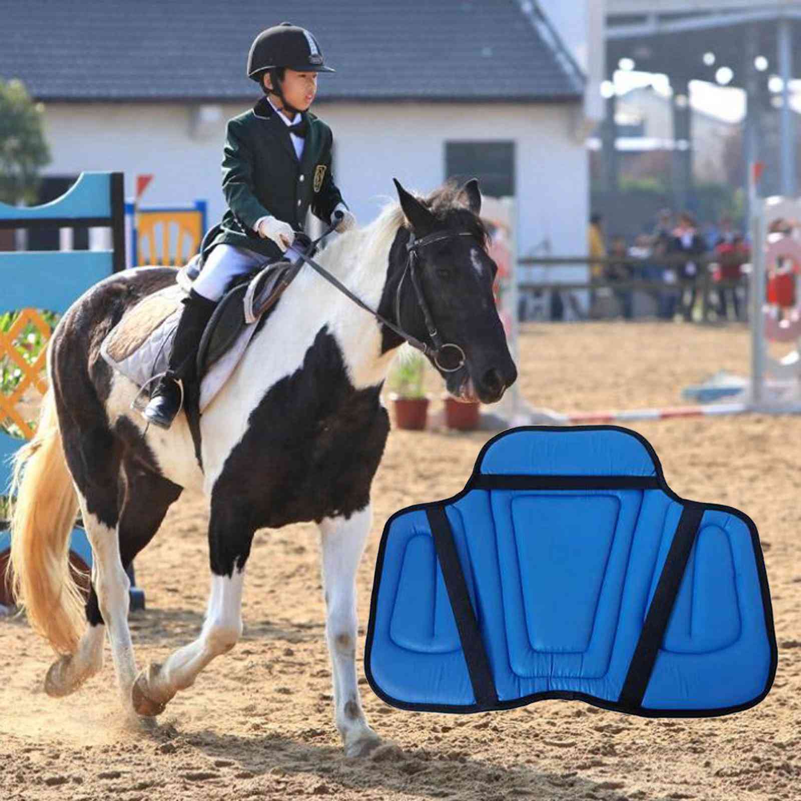 Equestrian Riding Saddle Pad Shock Absorption Seat