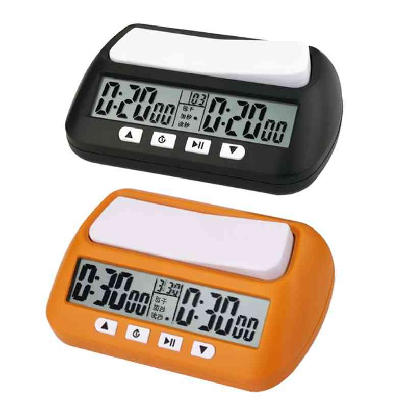 Professional Chess Compact Digital Watch Count Up Down Timer Electronic Board Game