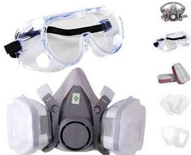 Paint Rubber Fabric Gas Mask