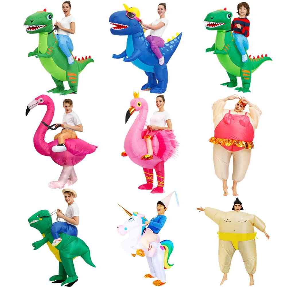 Anime Dinosaur Inflatable Cosplay Halloween Costume