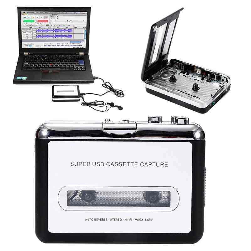 Cassette Player, Usb Walkman, Capture To Mp3 Converter