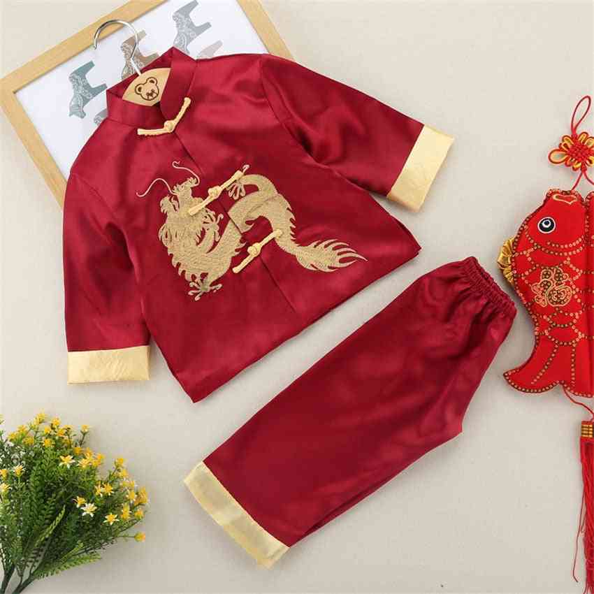 Dragon Tang- Outfits Kung-fu, Costume Suit