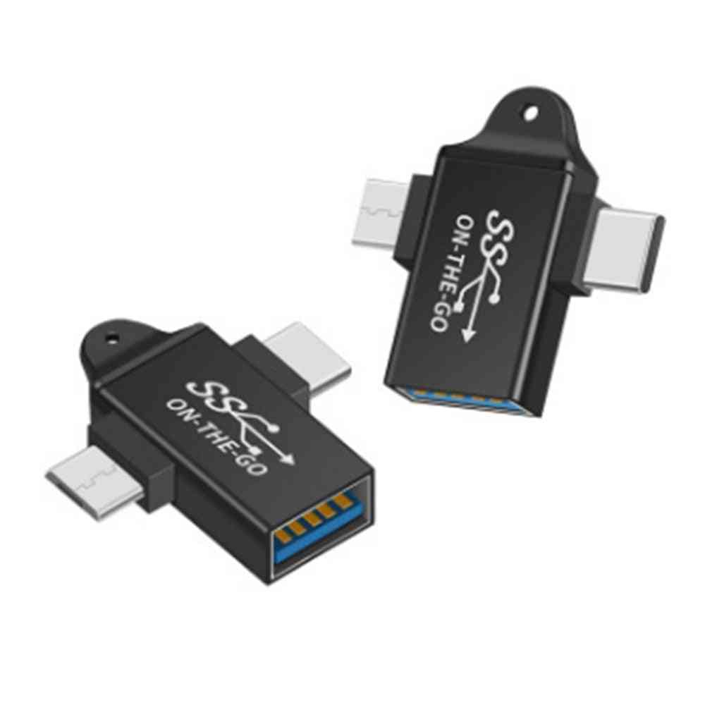 Micro Usb Otg Adapter For Android, Transmit Converters For Tablet, Hard Disk Drive Phone
