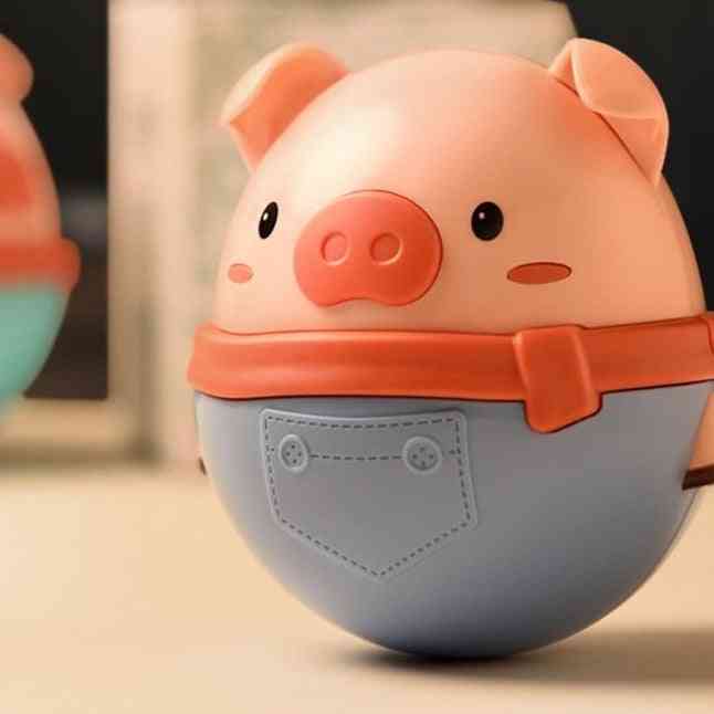 Baby Cartoon Animals Cute Piggy Teether Tumbler Doll