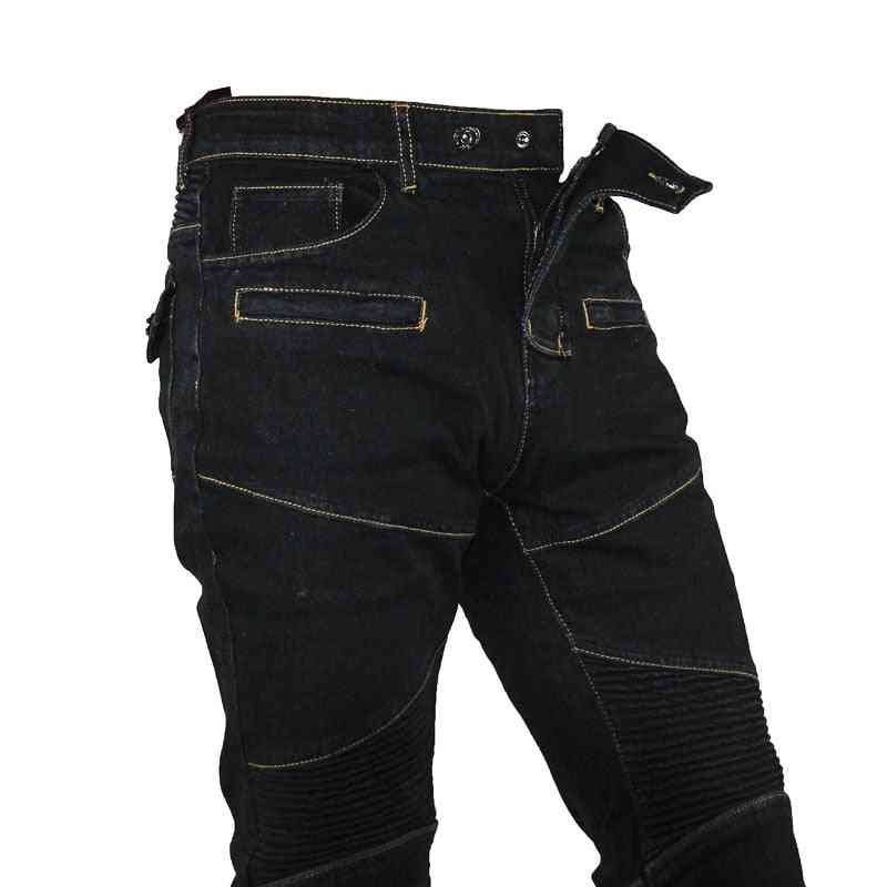 Motorcycle Pants Men Moto Jeans Protective Gear