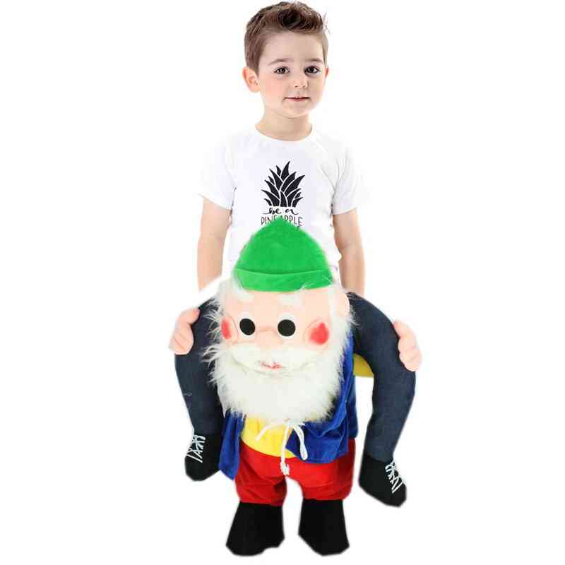Novelty Ride On Me Mascot Costumes Carry Back Fun Pants