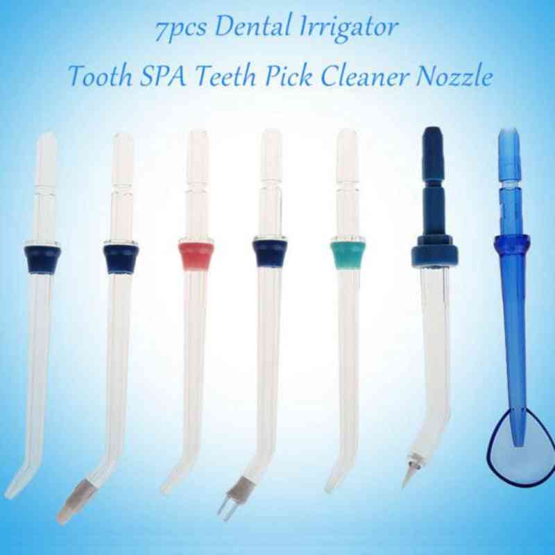 7pcs Water Dental Oral Irrigators Flosser