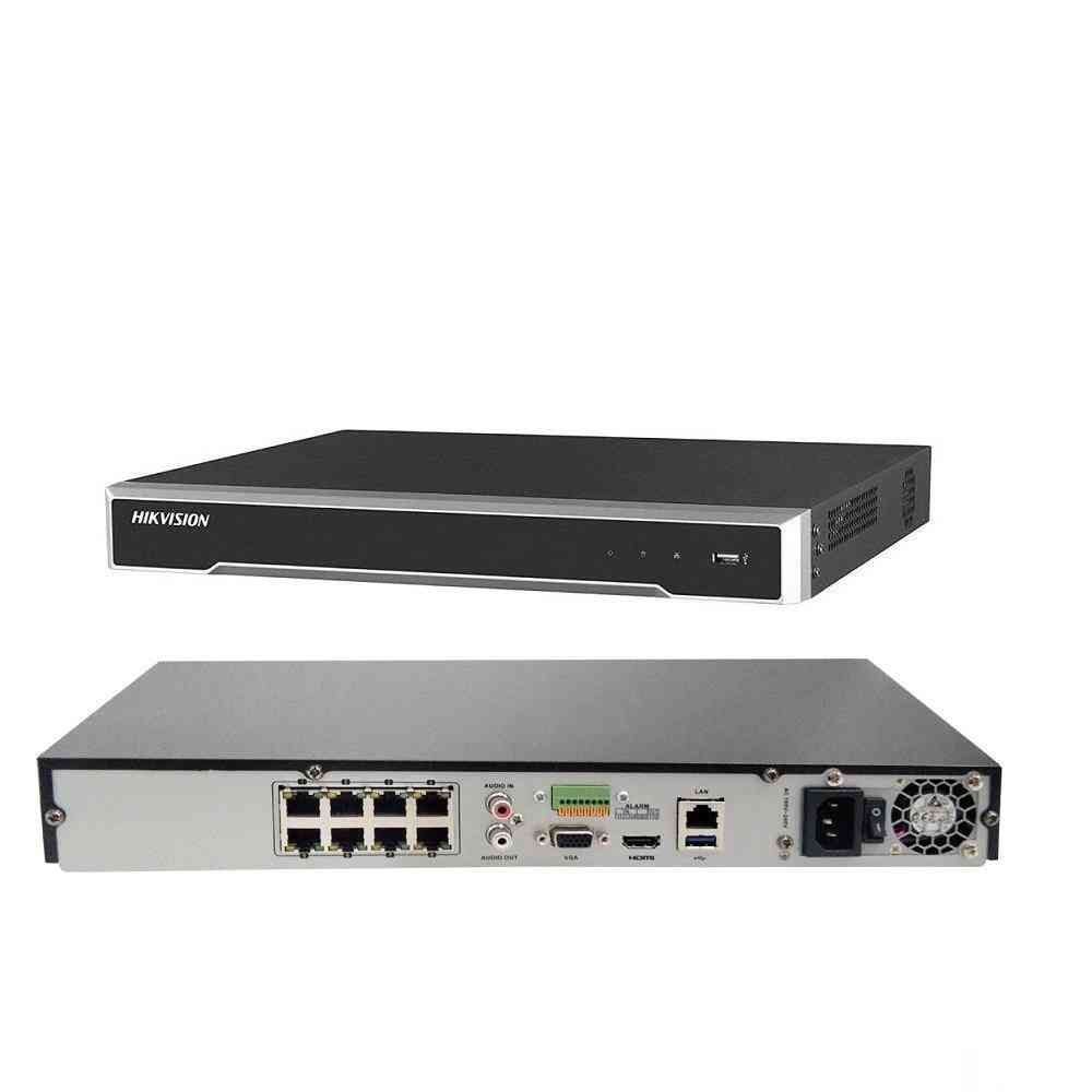 Hikvision 4k netværk nvr ds-7608ni-k2/8p