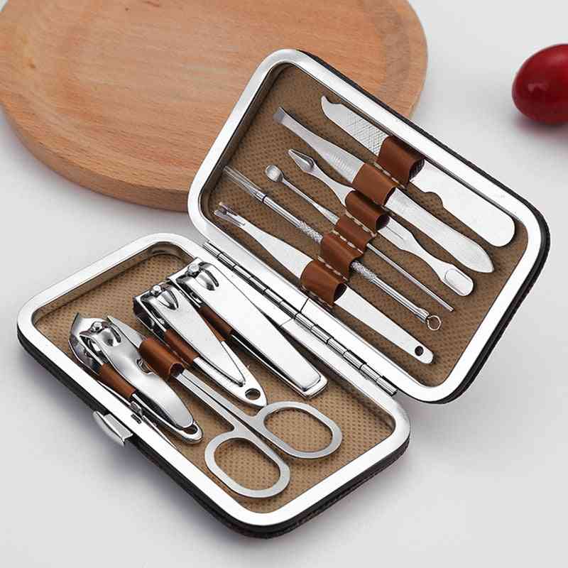 Stainless Steel Clipper Nail Scissors Multifunction Beauty Tools