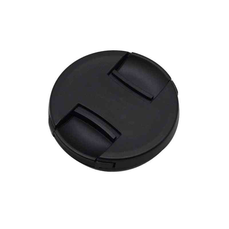 Center Pinch Snap-on Cap Cover For Canon Camera Lens
