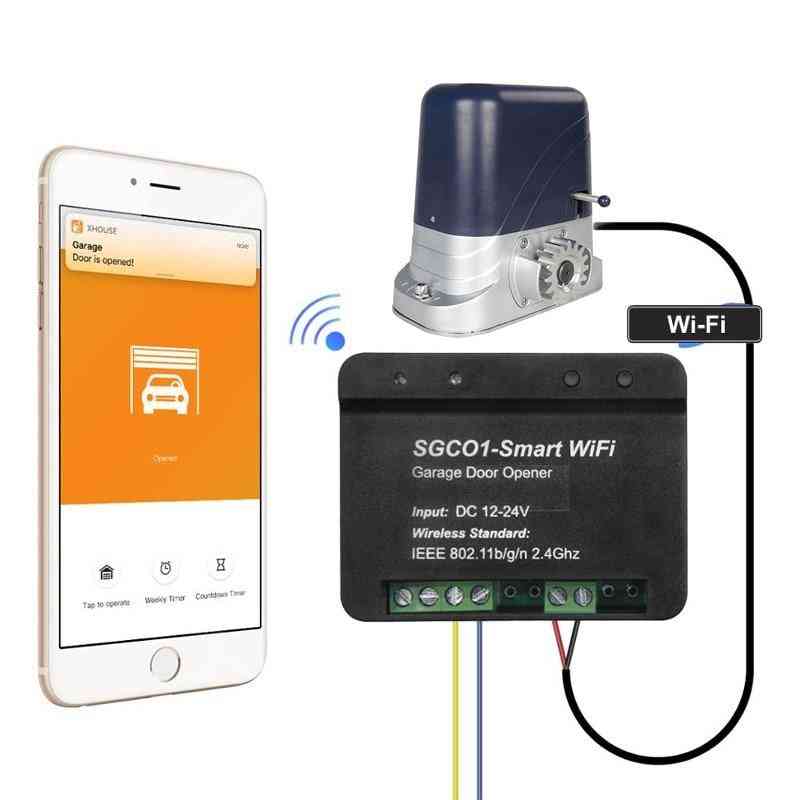 Newest Release Garage Door Opener Wifi Smart Receiver Use
