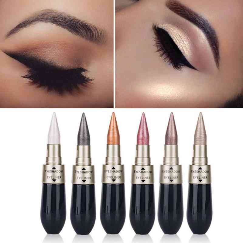 Liquid Eyeshadow Pen Eye Liner Pencil / Palette Makeup Glitter Smoky Cosmetics Tools