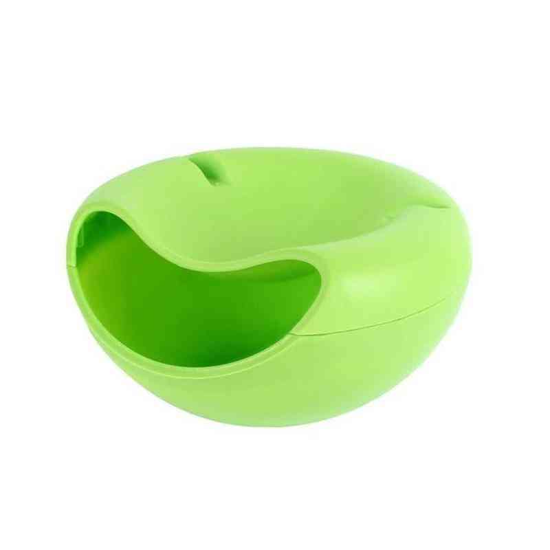 Plastic Double-layer Phone And Fruit Mobile Bowl