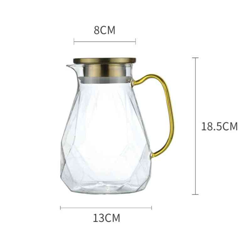 Large Capacity High Temperature Glass Teapot