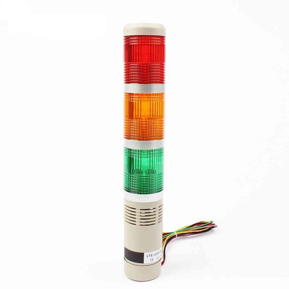 Dc12v/24v Safety Stack Flash Industrial Tower Signal Warning Light