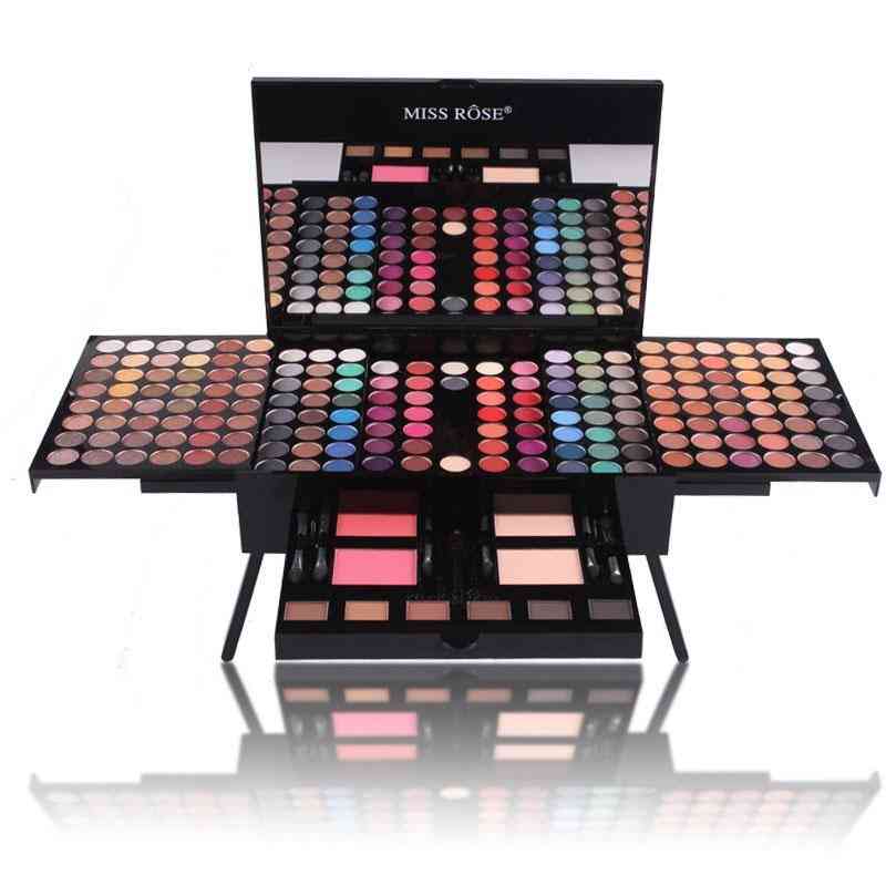 180 Colors Eyeshadow Palette Makeup Set With Brush Mirror Shrink