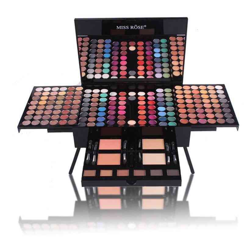 180 Colors Eyeshadow Palette Makeup Set With Brush Mirror Shrink
