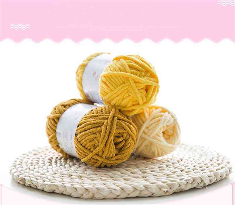Diy Knitting Coarse Wool Yarn Medium Thick Thread