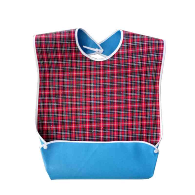 Large Waterproof Adult Mealtime Disability Clothes Bib
