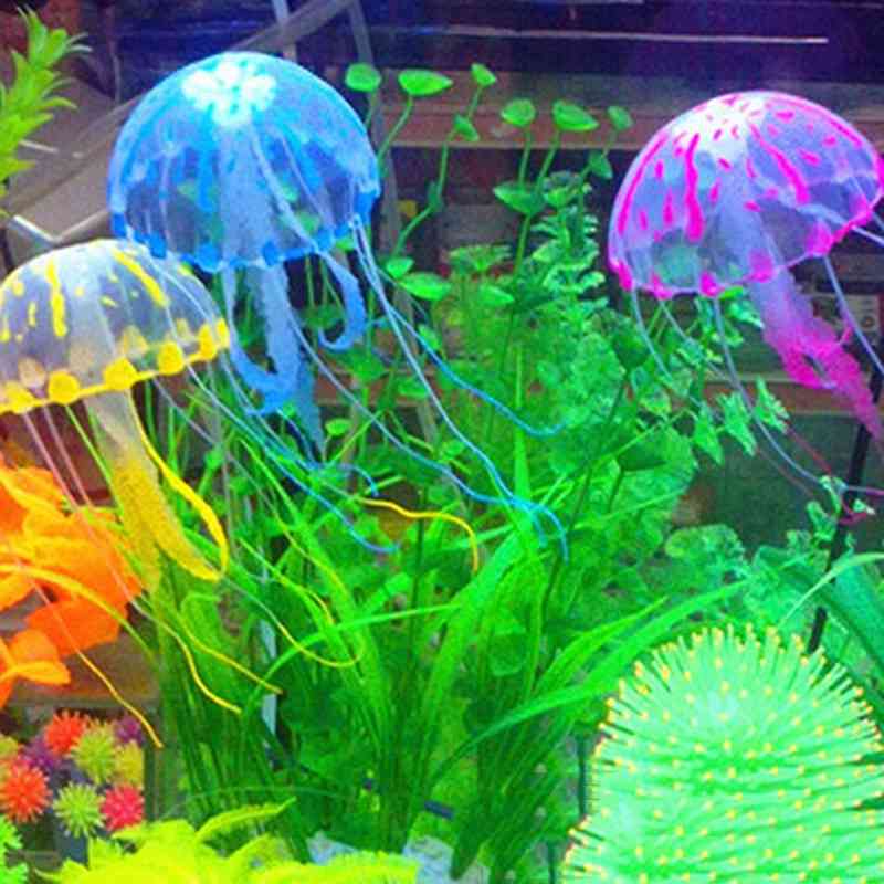 Colorful Glowing Effect Jellyfish