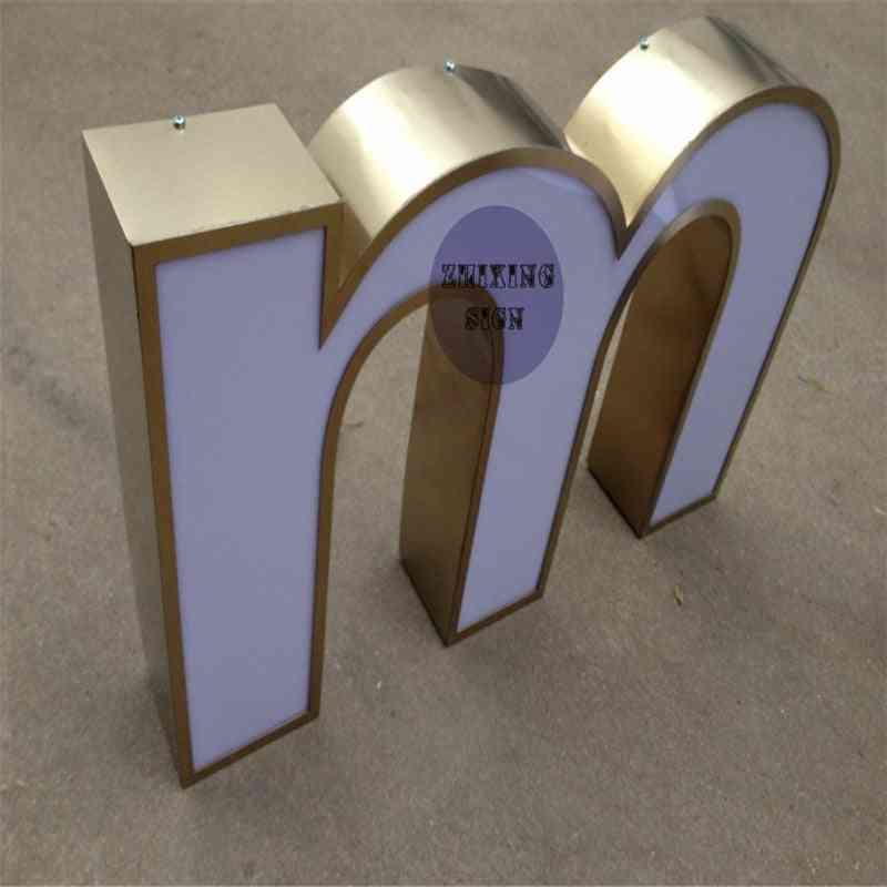 High End Outdoor Advertising Front Lit Acrylic Channel Letter Sign