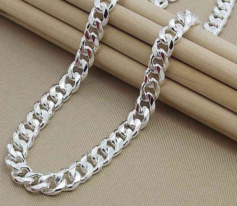 Silver Link- Chain Necklaces