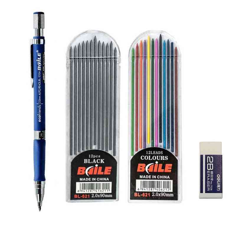 Kawaii automatisk penna, pennor för att skriva barn